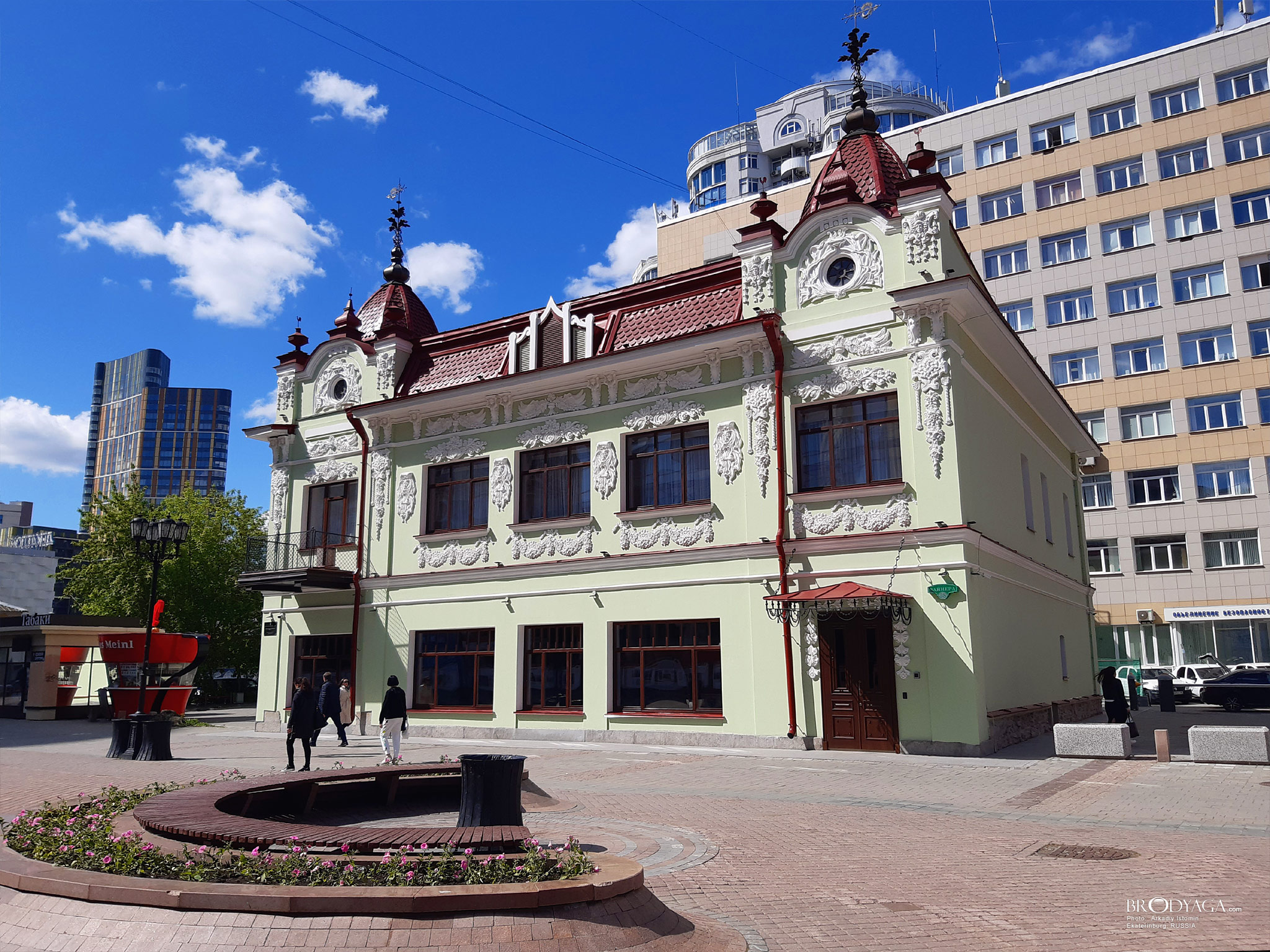 Дом П.Ф. Блинова, Вайнера 38, Екатеринбург